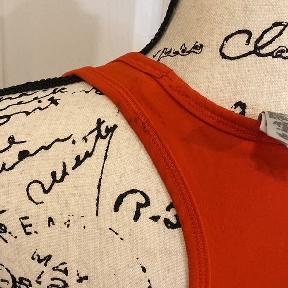 American Apparel Orange Racerback Sports Bra - Picture 8 of 8